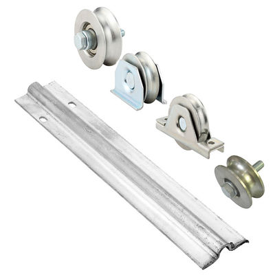 2,9m thép bạc U Hồ sơ cổng trượt Đường ray dưới cùng cho thiết bị mở cổng