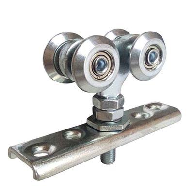 25mm Bốn con lăn Trượt Cổng Trượt Bánh xe Con lăn với Vòng bi
