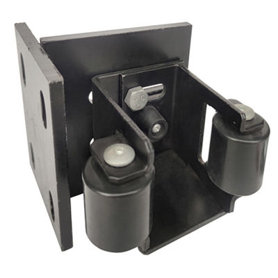Swing Gate Catchers Bộ giá đỡ cổng trượt 55-90mm Sơn tĩnh điện màu đen