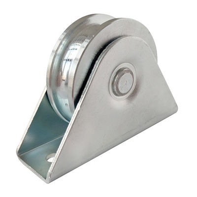 Bánh xe chịu lực cổng trượt 3 inch 75mm Thép mạ kẽm hạng nặng U