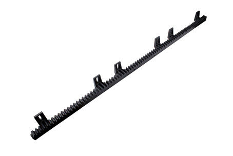 Giá mở cửa trượt có điều khiển Chiều dài 1m Nylon đen M4 được xây dựng trong thanh thép