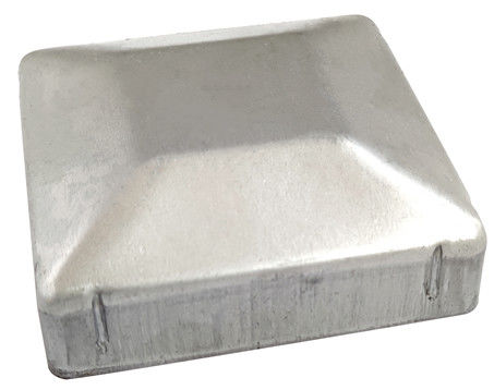 2 3/8 &quot;2 7/8&quot; 2,5 &quot;Trụ cuối hàng rào 6x4 5x5 6x6 Hình thang bằng thép trắng
