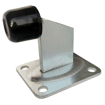 Nút chặn cổng đôi bằng nhôm 100x80 bằng thép mạ kẽm mặt đất Cao su lớn