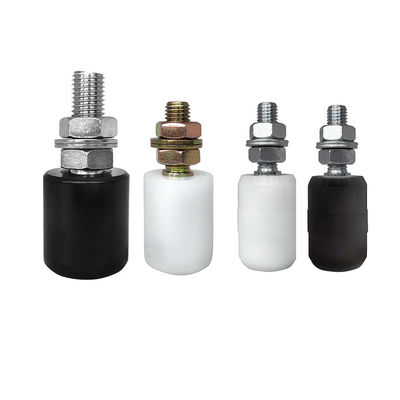 Con lăn hướng dẫn cổng trượt nylon với thanh ren 40mmx150mm