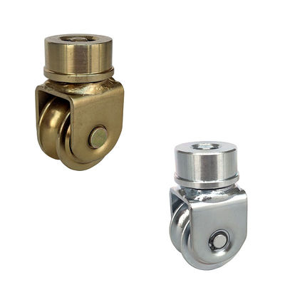 Bánh xe cổng trượt gấp rãnh V với con lăn xoay 360 độ
