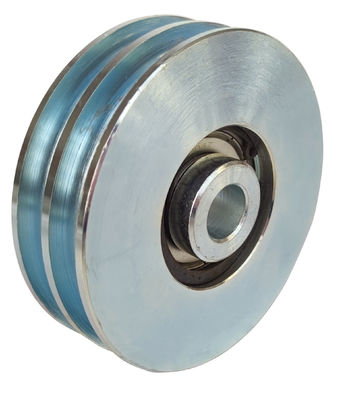 Con lăn cửa trượt bằng thép Rãnh kép với bạc đạn đơn 6204