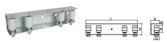 Hệ thống cổng kính thiên văn mạ kẽm tự động 3m 4m 5m 6m