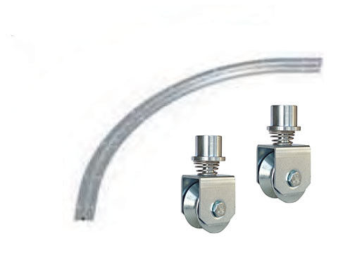 Vòng bạc Góc quay Cổng trượt Đường ray cửa cong