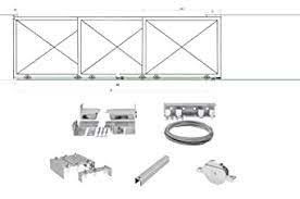 Cổng trượt kính thiên văn Bộ dụng cụ phần cứng mở cổng tự động DIY