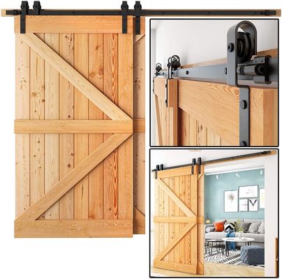 Phần cứng Barndoor 6,6ft / Phần cứng cổng Barn cho căn hộ