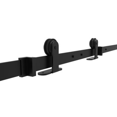 Phụ kiện cửa chuồng 8,8 Ft Bộ theo dõi cửa có dây đeo phía trước bằng vàng hiện đại