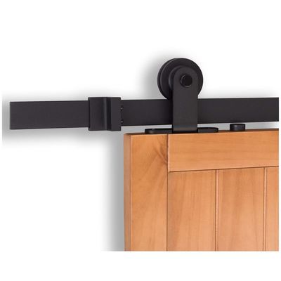 Phụ kiện cửa chuồng 8,8 Ft Bộ theo dõi cửa có dây đeo phía trước bằng vàng hiện đại