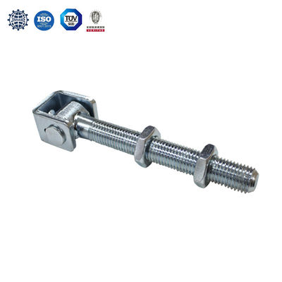 Bản lề cửa mạ kẽm bằng thép Q235 Barn M12 M14 M16 M18 M20 M24 có thể điều chỉnh