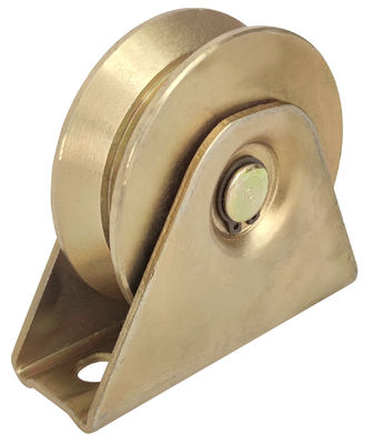 Thép chịu lực đơn rãnh U với giá đỡ bánh xe cổng trượt