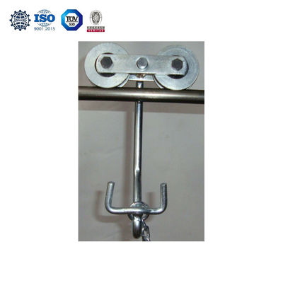 Xe đẩy con lăn bằng thép trang trại chuối có vòng bi