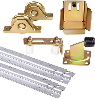 2,9m thép bạc U Hồ sơ cổng trượt Đường ray dưới cùng cho thiết bị mở cổng