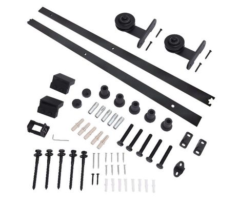 Phụ kiện cửa trượt nội thất ngành công nghiệp treo cửa cuốn con lăn trượt cửa chuồng bộ phần cứng cửa