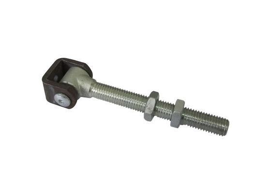 Bản lề cổng xoay mạ kẽm màu vàng với chốt dài M16