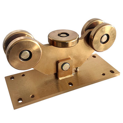 Bánh xe vận chuyển cổng trượt bằng thép mạ kẽm 126mm 5 con lăn Nhiệm vụ nặng