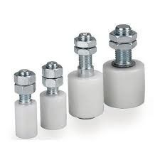 Con lăn dẫn hướng cổng trượt 70mmx50mm Cổng trượt Con lăn dẫn hướng trên với 2 đai ốc