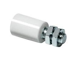 Con lăn dẫn hướng cổng trượt 70mmx50mm Cổng trượt Con lăn dẫn hướng trên với 2 đai ốc