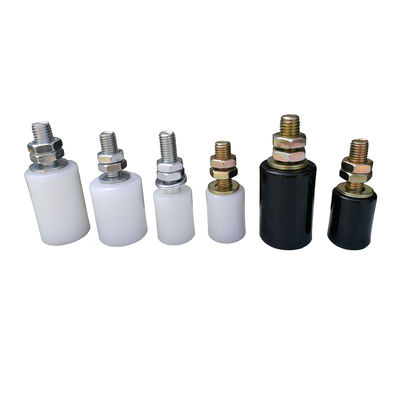 Con lăn dẫn hướng cổng trượt 70mmx50mm Cổng trượt Con lăn dẫn hướng trên với 2 đai ốc