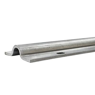 Đường ray cổng trượt tròn 6mx55mm U Phần cứng Bu lông xuống đường ray cổng điện
