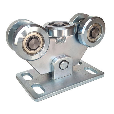 Bánh xe nâng đỡ cổng trượt bằng thép mạ kẽm 70x70