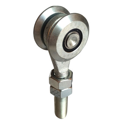 Barn Top Ray trượt cửa và con lăn 55mm với hai bánh xe mang