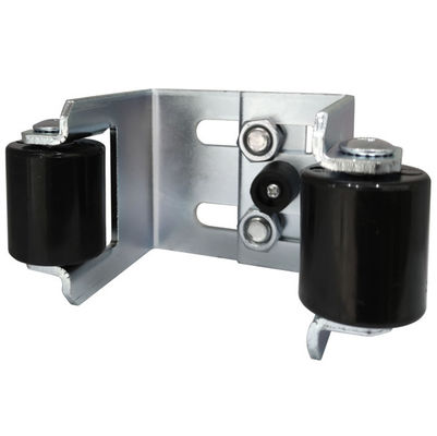 Giá đỡ con lăn cổng trượt công xôn 195x225mm với 2 con lăn nylon cho cổng công tác có thể điều chỉnh