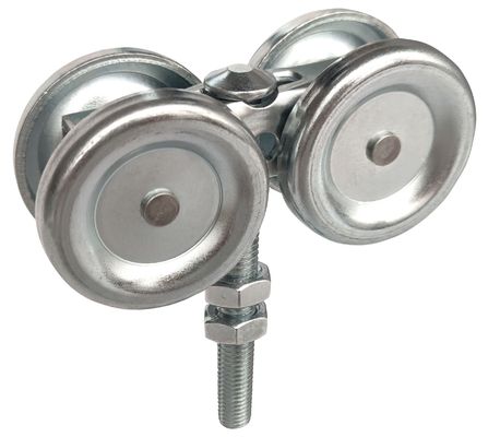 M12 Bulông treo cửa cuốn và theo dõi nội thất Barn cửa cuốn Kit phần cứng Đường sắt hộp