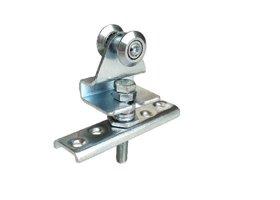 Phụ kiện cửa trượt 1,5 &quot;Treo Hệ thống đường ray con lăn với thép mạ kẽm uốn cong