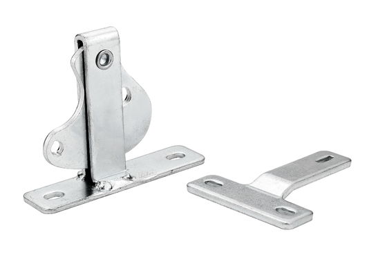 Chốt cửa trượt âm tường bên trong Chrome 6 "140mm