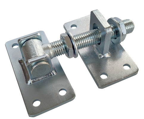 M18 Bản lề cổng có thể điều chỉnh bằng thép không gỉ Tấm kết nối cho cổng gỗ