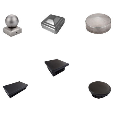 4,5in X 4,5in 7x7 8x8 4x4 Trụ thép hình vuông Nắp đậy cột nhựa
