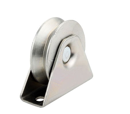 Bánh xe cổng trượt điện 75mm Con lăn Cổng trục tự động Bánh xe con lăn