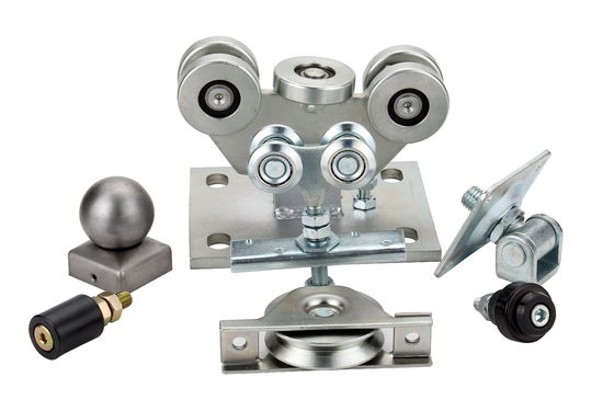 Bánh xe cổng trượt điện 75mm Con lăn Cổng trục tự động Bánh xe con lăn
