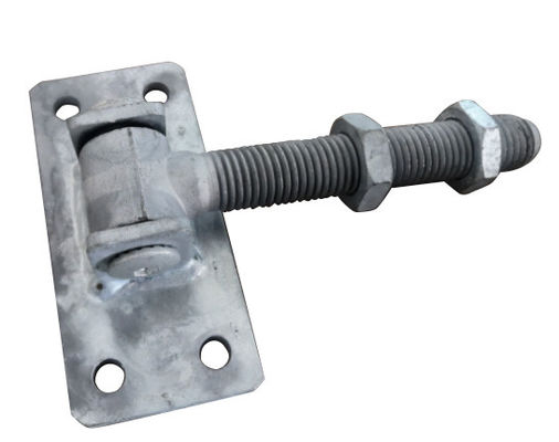 M18 Bản lề cổng có thể điều chỉnh bằng thép không gỉ Tấm kết nối cho cổng gỗ