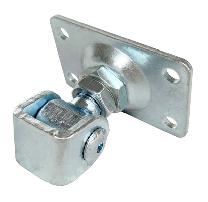 Bản lề kẽm trắng M16 bản lề hàn có thể điều chỉnh với bản lề cửa xoay tấm vuông