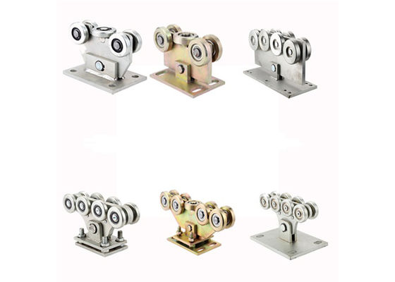 Kẽm Bạc Xe lăn cửa trượt tự động với 8 bánh xe 113mm
