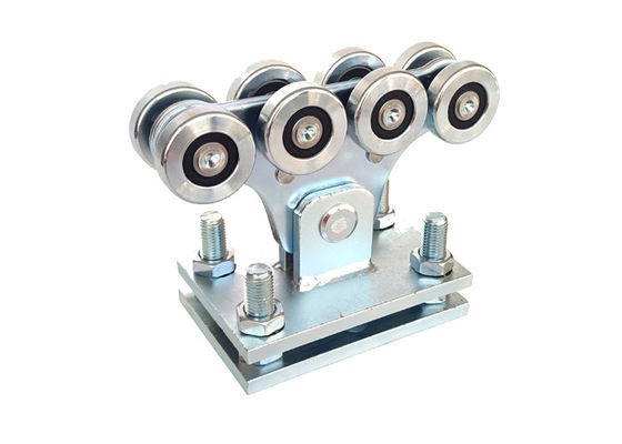 Kẽm Bạc Xe lăn cửa trượt tự động với 8 bánh xe 113mm