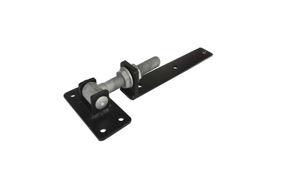 Bản lề cổng ra vào M20 sơn tĩnh điện màu đen bản lề cửa xoay có thể điều chỉnh bản lề dài