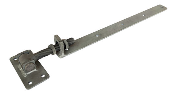 Bản lề cổng ra vào M20 sơn tĩnh điện màu đen bản lề cửa xoay có thể điều chỉnh bản lề dài