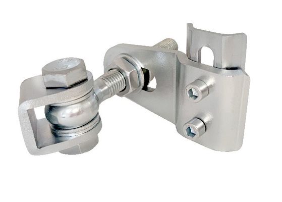M16 Bản lề thép kẽm trắng 4d Có thể điều chỉnh hướng hàn trên bản lề cho cửa xoay