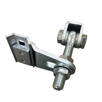 M16 Bản lề thép kẽm trắng 4d Có thể điều chỉnh hướng hàn trên bản lề cho cửa xoay
