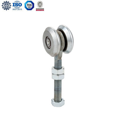 Bánh xe lăn treo cửa chuồng trượt 55mm-25mm Thép mạ kẽm nặng