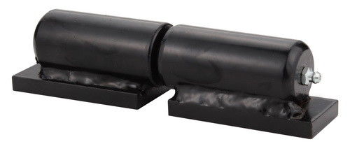 5 '' Bản lề cổng hạng nặng Bản lề bằng sắt rèn Chân đế cố định cổng bằng sắt sơn tĩnh điện Sơn màu đen