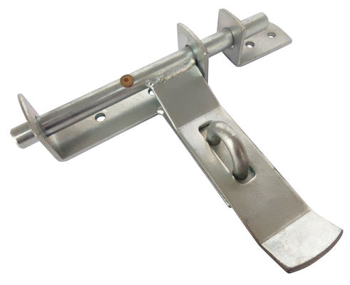 Chốt cửa trượt Chrome Chốt khóa nòng nặng Chốt với lỗ khóa 8 inch