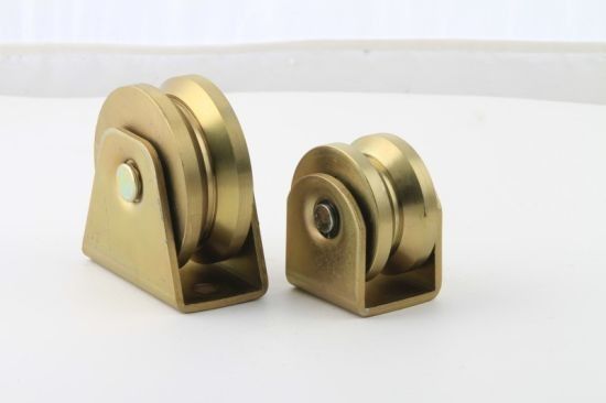 Bánh xe cổng trượt 43mm 58mm 60mm Vòng bi đôi hạng nặng Y rãnh bên ngoài
