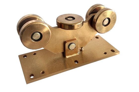 Con lăn cổng công xôn trượt hạng nặng mạ kẽm cho cổng công xôn 5 bánh xe giữa
